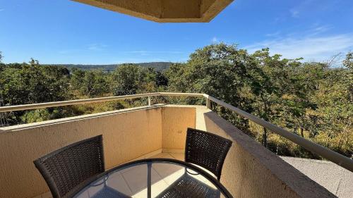 Balcony/terrace, Condominio Nautico Flat Service in Parque Termas de Caldas