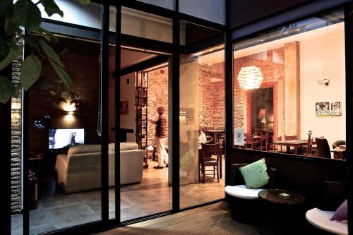 Pub/salong, Posada Boutique Las Terrazas in Colonia del Sacramento