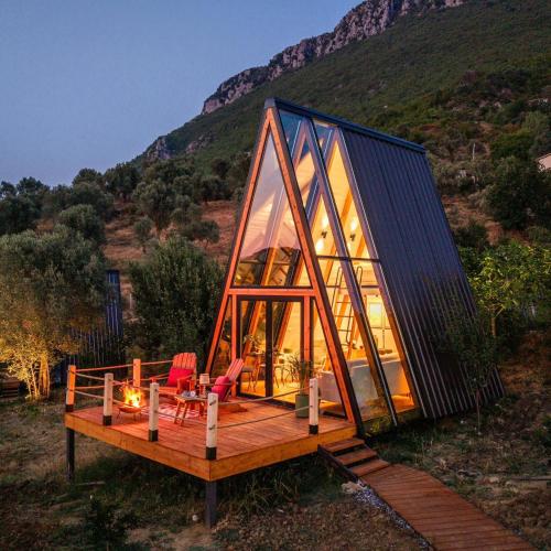 Funky Cabins Villas and Chalets - Gaia Park in イーベ エ ポシュメ