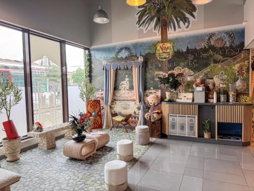 Előcsarnok, ibis budget Nimes Centre Gare in Nimes