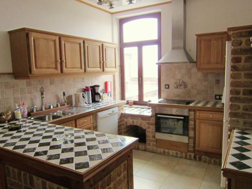 virtuve, Holiday home in Cul des Sarts in Les Rises
