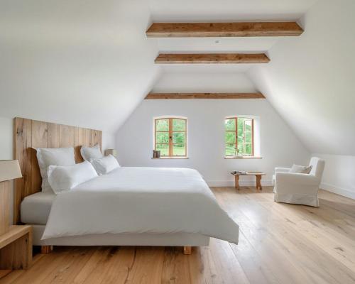 Viesnīcas āriene, Historic Country House In Secluded Nature in Großwoltersdorf
