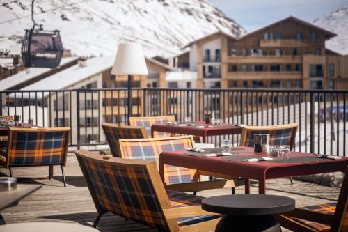 陽台/露台, Hôtel Daria-I Nor by Les Etincelles (Hotel Daria-I Nor by Les Etincelles) in 阿爾卑都埃