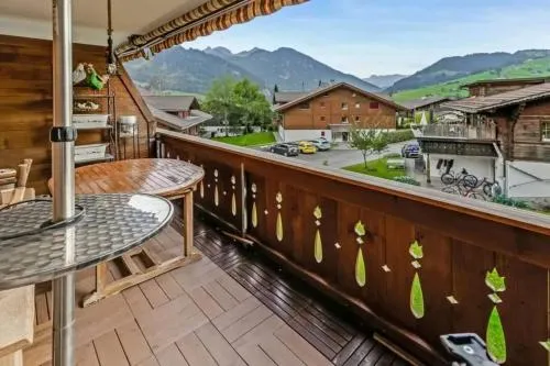 Bright Apartment with Balcony in Zweisimmen 100 m² in Zweisimmen, Schweiz