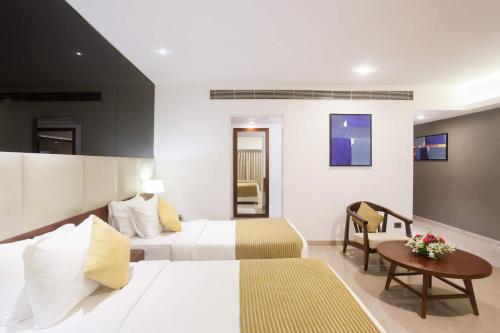 2 twin beds