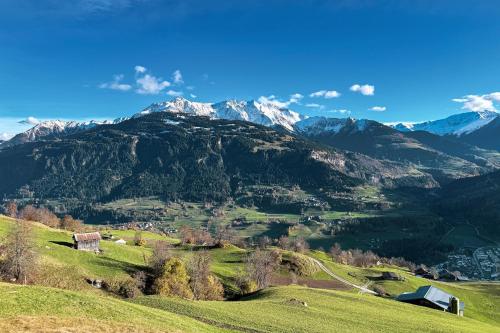 Balkons/terase, Gemütliche Ferienwohnung in Ladir bei Flims Laax (Gemutliche Ferienwohnung in Ladir bei Flims Laax) in Surselva