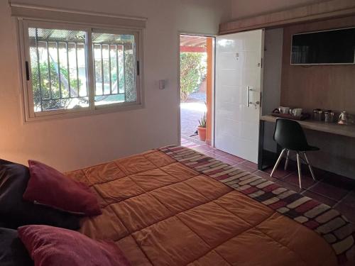 1 double bed