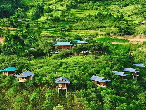 Blue home - Poum Ban