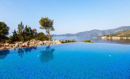 Swimmingpool, Villa Del Mar in Vasiliki