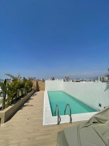 Loft moderno con parking, piscina y gym