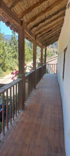 Erkély/terasz, Estancia El Sol in Sachica