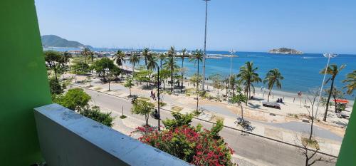 Ban công/sân hiên, Panamerican Hostel in Santa Marta