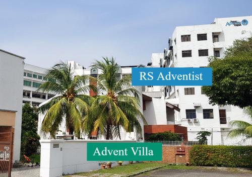 Exterior view, Advent Villa, just 100 meters to Penang Adventist Hospital near Moutain Foot Curry Mee
