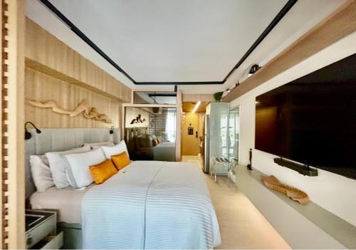 Apartamento luxo Leblon praia vista Cristo e piscina – khách sạn tại Leblon
