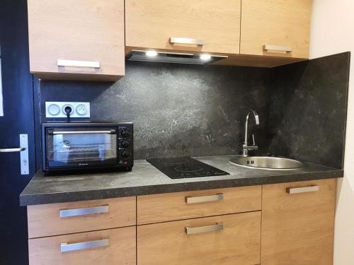 Residence Les Charmettes - Agreable studio pour 3 personnes avec une jolie vue sur le Mont Blanc MAE in Les Arcs