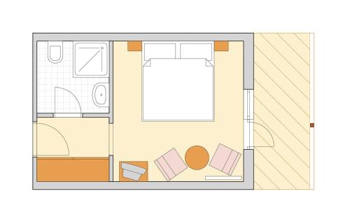 Doppelzimmer, balkon