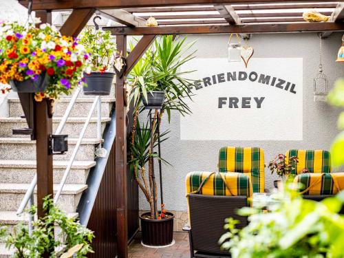 Viesnīcas āriene, Feriendomizil Frey in Sitzendorf