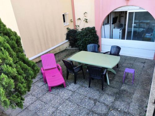 Résidence Copacabana - Appartement deux pièces avec accès direct à la plage à Port Leucate. Réf: 1COP_102A MAE-6494