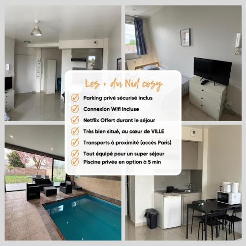 Cozy nest with Netflix, Wi-Fi and parking included in Clichy-sous-Bois