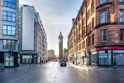 Modern Merchant City 1 BED Apartment with Free Parking in Glasgow