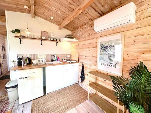 New Charming Scandinavian eco house with garden and jacuzzi in Boerhaavewijk