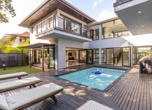 Exterior view of Mahogany Drive 7 Zimbali Estate