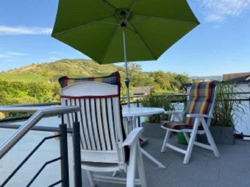 Balkons/terase, Ferienwohnung "Im Weingarten" in Detzem