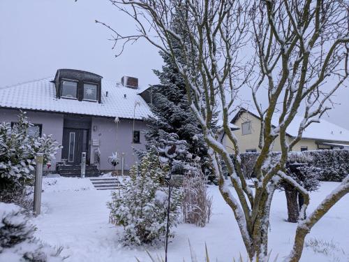 Viesnīcas āriene, Ferienwohnung Stollburgblick in Oberschwarzach