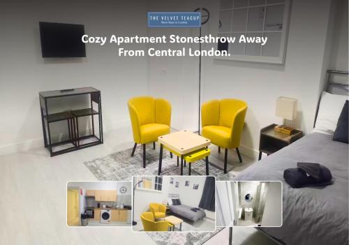 Funky Flat Nr Central London, Londra