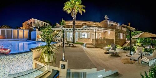 Luxury Villa Stone Castle Brač with private pool on Brač island – khách sạn tại Selca