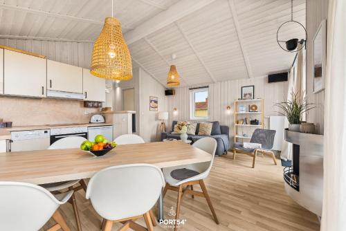 Cocina, Ferienhaus Lykkehus Grömitz (Ferienhaus Lykkehus Gromitz) in Lenste