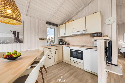 Cocina, Ferienhaus Lykkehus Grömitz (Ferienhaus Lykkehus Gromitz) in Lenste