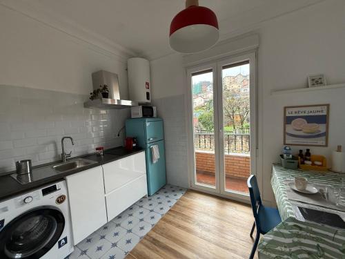 köök, Gran Bilbao LaGa Apartamentos in Basauri
