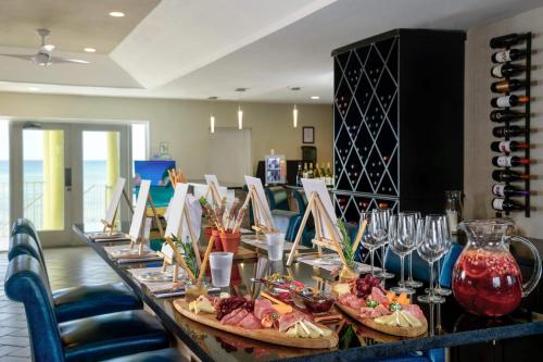 Restaurant, The Reef Beach Resort, East End, Grand Cayman in Grand Cayman