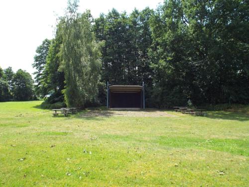 Apkārtne, Bungalow in Schlowe Am See in Borkow