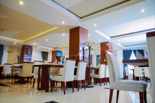 Restaurante, Planet Hotel in Mekelle