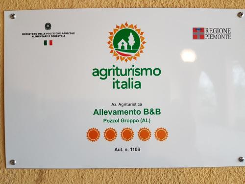  Allevamento B&B, Pozzolgroppo bei Castellania