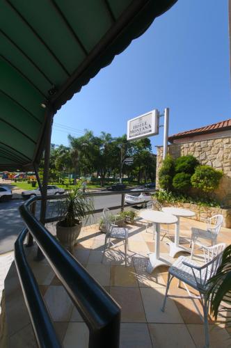 Balkons/terase, Hotel Montana Serra Negra in Serra Negra