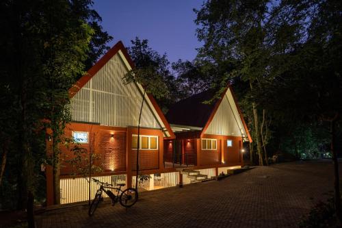 A szálláshely kívülről, Leopard Eye Resort in Ginigathena