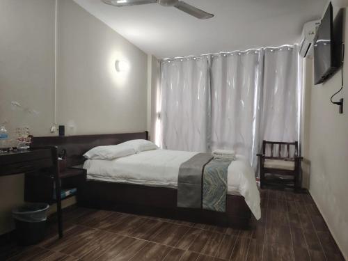 1 double bed