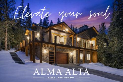 Alma Alta Luxury Epic Views Hot Tub Sauna in Blue River