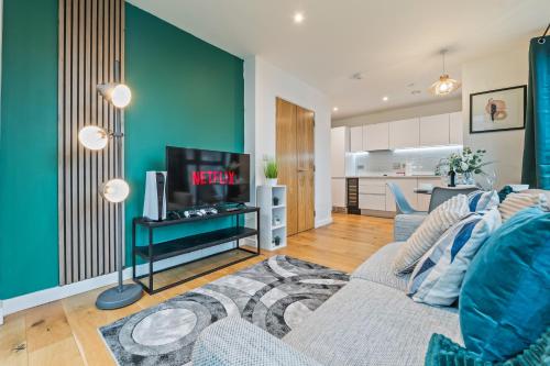 Modern Central Birmingham 2BR Near Bullring with Superfast Wi-Fi, Netflix & PS5