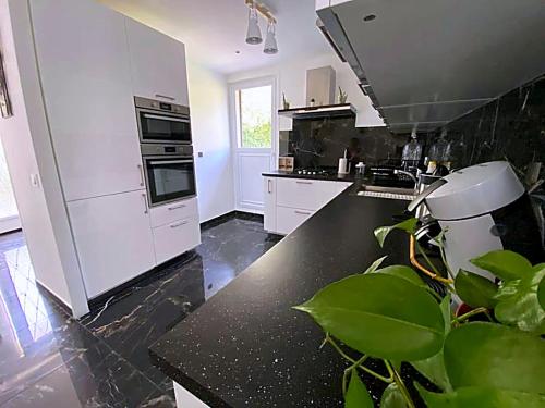 Konyha, Full Modern House - Beautiful Garden - Private Parking Space - Paris & Disneyland MontFermeil in Chelles
