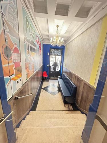 Lobby, Samps Hostel in Lissabon