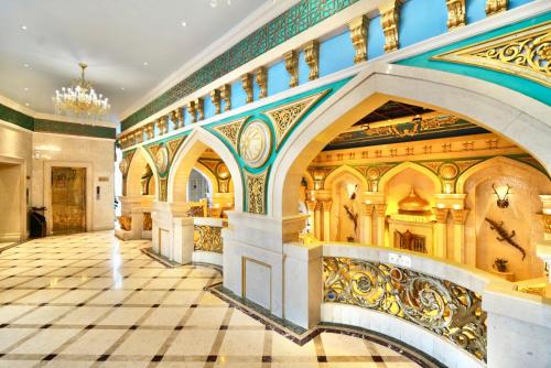 大堂, 絲綢之路天山酒店 - 烏魯木齊分店 (Silk Road Tianshan Hotel Urumqi Branch) in 沙依巴克區