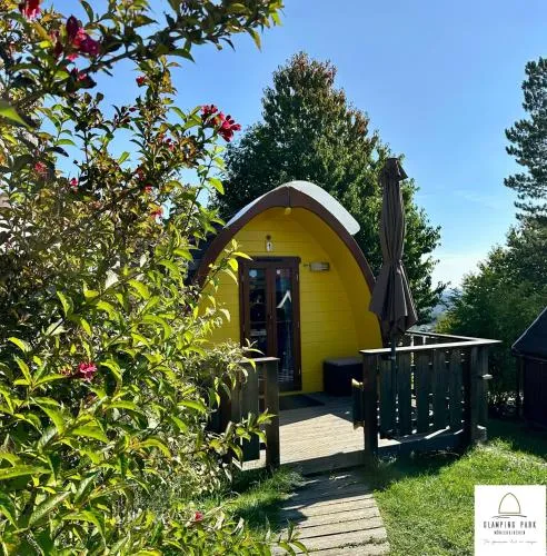 Glamping Park in Mönichkirchen, Österreich