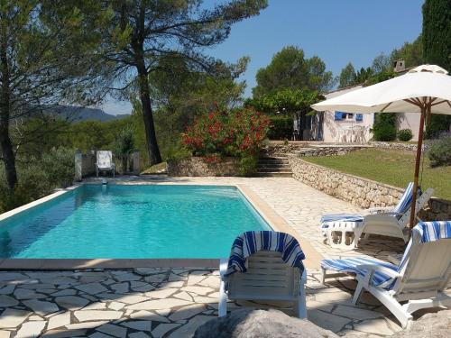 Modern Villa with Swimming Pool in Salernes France - Accommodation - Salernes