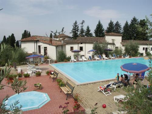  Unique villa in Pelago with swimming pool, Pension in Pelago