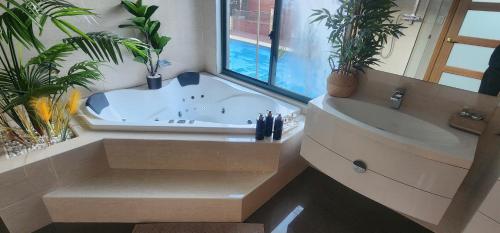 Vannas istaba, Waterfront Homestay with POOL SPA SAUNA in Hindmarsh Island sala