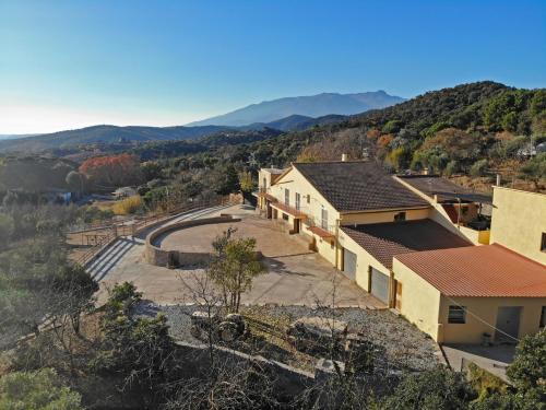A szálláshely kívülről, Masia Can Japic, casa rural a Grions, Montseny in Hostalric
